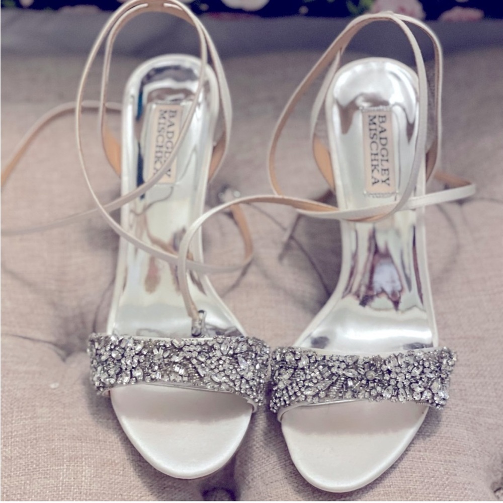 Badgley mishka wedding shoes